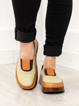 Женские зеленые полуботинки Ascalini