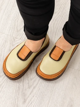 Женские зеленые полуботинки Ascalini