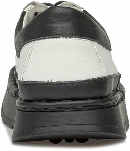 Женские белые полуботинки Ascalini