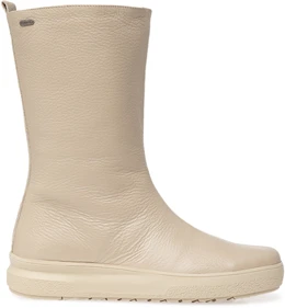 Женские бежевые полусапоги Romer (Натуральный мех)