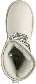 Женские бежевые угги Baden (Натуральная шерсть)