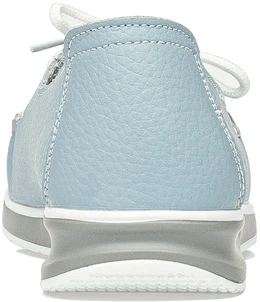 Женские голубые мокасины Baden