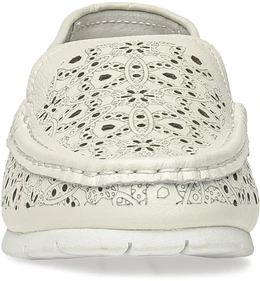 Женские бежевые мокасины Baden