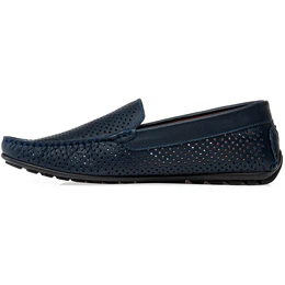 Мужские синие мокасины Shoiberg