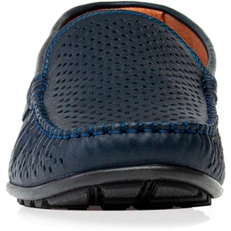 Мужские синие мокасины Shoiberg