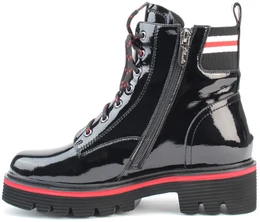 Женские черные ботинки Bludo (Байка)