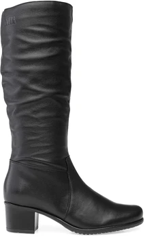 Женские черные сапоги Janita (Байка)