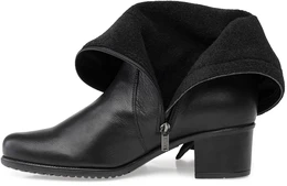 Женские черные сапоги Janita (Байка)