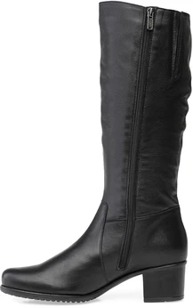 Женские черные сапоги Janita (Байка)