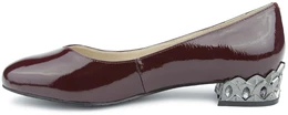 Женские бордовые туфли Ascalini