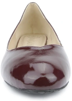 Женские бордовые туфли Ascalini