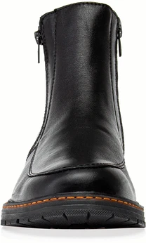 Мужские черные ботинки Romer (Натуральный мех)