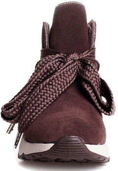 Женские коричневые ботинки Baden (Натуральная шерсть)