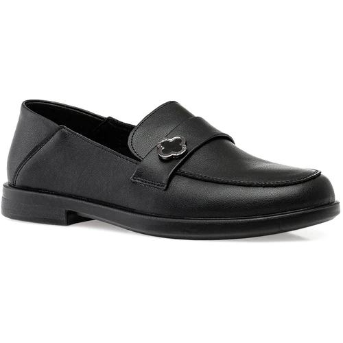 Женские черные лоферы Baden