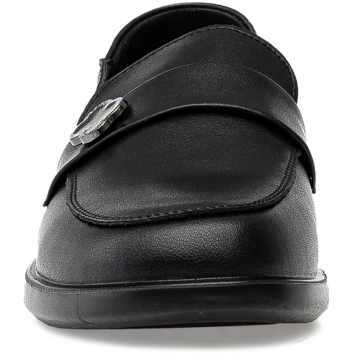 Женские черные лоферы Baden