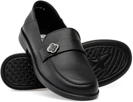 Женские черные лоферы Baden