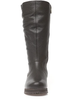 Женские коричневые сапоги Janita (Натуральный мех)