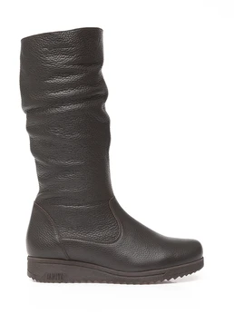 Женские коричневые сапоги Janita (Натуральный мех)