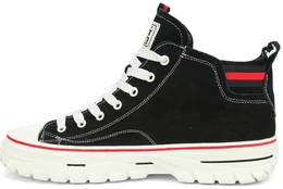 Женские черно-белые кеды Berkonty