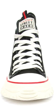 Женские черно-белые кеды Berkonty