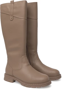 Женские бежевые сапоги Wilmar (Еврошерсть)