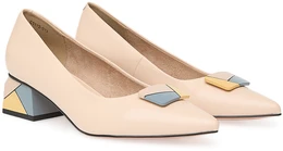 Женские бежевые туфли Baden