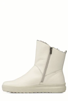 Женские бежевые ботинки Romer (Натуральный мех)