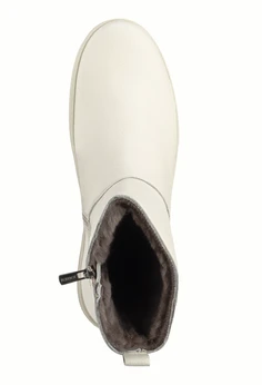 Женские бежевые ботинки Romer (Натуральный мех)