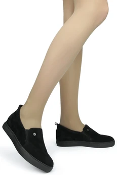 Женские черные полуботинки Cavaletto