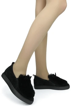 Женские черные полуботинки Cavaletto