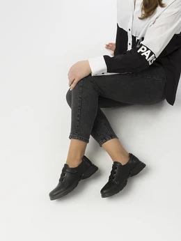 Женские черные полуботинки Baden