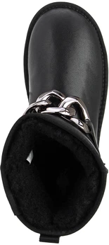 Женские черные угги Baden (Натуральная шерсть)