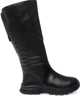 Женские черные сапоги Ascalini (Евромех)