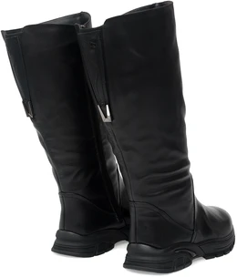 Женские черные сапоги Ascalini (Евромех)