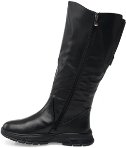 Женские черные сапоги Ascalini (Евромех)