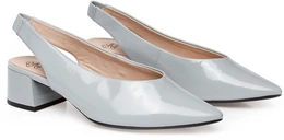 Женские серо-коричневые босоножки Baden