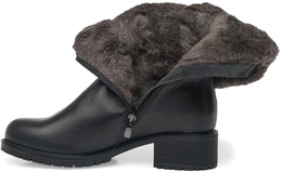 Женские черные сапоги ALEXIA LEVINI (Натуральная шерсть)