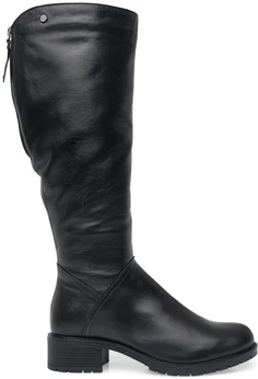 Женские черные сапоги ALEXIA LEVINI (Натуральная шерсть)