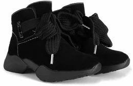 Женские черные ботинки Baden (Натуральная шерсть)