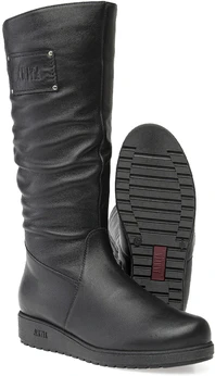 Женские черные сапоги Janita (Натуральный мех)