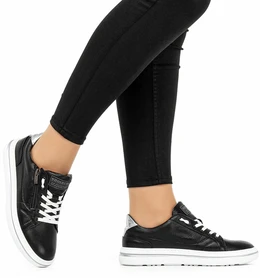 Женские черные кеды Shoiberg