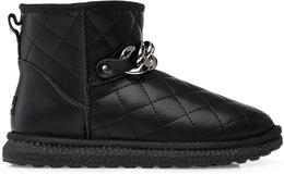 Женские черные угги Baden (Натуральная шерсть)