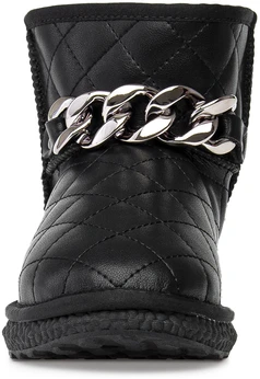 Женские черные угги Baden (Натуральная шерсть)