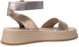 Женские золотые босоножки Baden