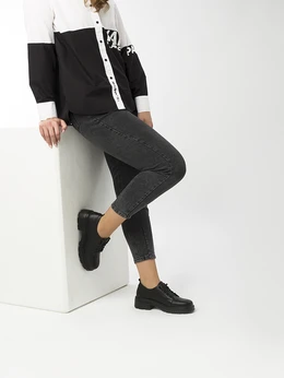 Женские черные полуботинки Baden