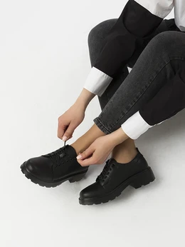 Женские черные полуботинки Baden