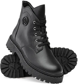 Женские черные ботинки Baden (Натуральная шерсть)