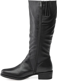 Женские черные сапоги Baden (Натуральный мех)