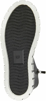 Женские черные ботинки Ascalini (Байка)