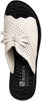 Женские бежевые сабо Baden